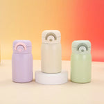 220ml/350ml Mini Thermos Cup Pocket Cup Stainless Steel Thermal Coffee Mug Vacuum Flask Insulated Hot Water Bottle Kids Gift