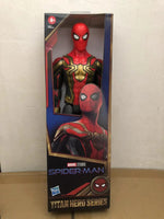 Hasbro 12 Inch Captain America Wolverine Iron Man Thor Spider Man Patriot Black Panther Figures Moving Doll Model Toy Gift