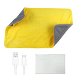 2025 USB 5V Electric Heating Pad for Cramps & Back Pain Relief Heat Pad with 59 INCH Cable Mini Heated Blanket 19.6*11.8 INCH