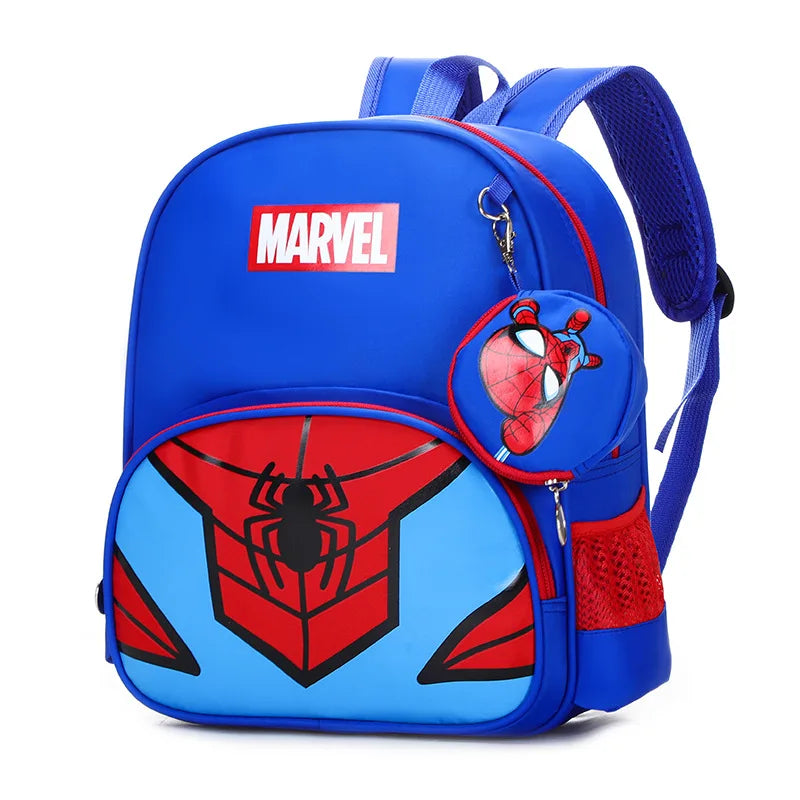 New Children School Bag Boys Girls Spider Man Cartoon Kindergarten Schoolbags Kids Orthopedic Backpacks 4-13 Year