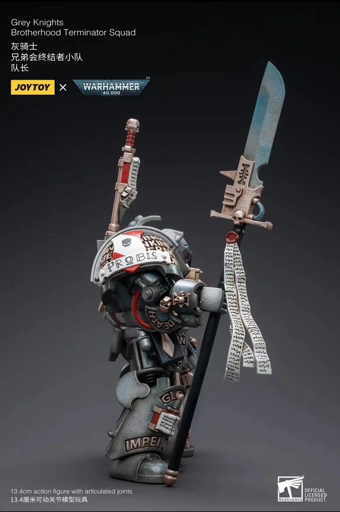 1/18 JOYTOY Action Figure 40K Grey Knight Figures And Mecha Anime Model Toy