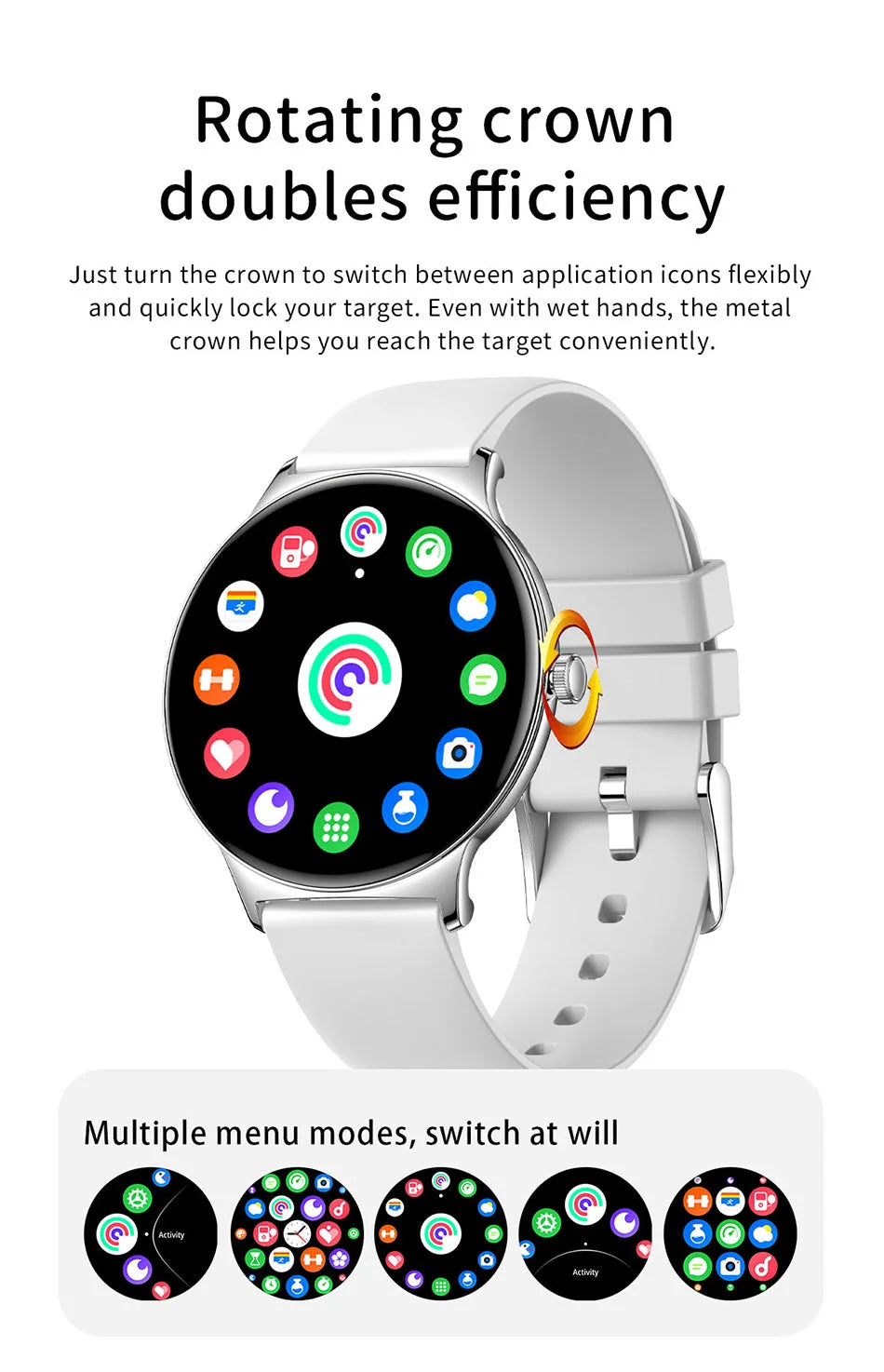 2025 Ultra-thin Durable Women Smart Watch 1.43