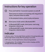 Disney Stitch P2961 Headphones Bluetooth Gaming Sport Over Ear Headset Noise Reduction Surround Sound Wireless Child Earphones