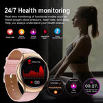 GUHUAVMI Smart Watch Women GPS Trajectory Heart Rate Blood Pressure NFC Bluetooth Call 1.27inch AMLOED Smartwatches Ladies
