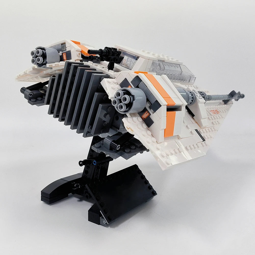 Creative 1006pcs Ideas Snowfighter Brick Technical Model Building Blocks Toy Easter Valentine's Day Birthdays Gift Compatible