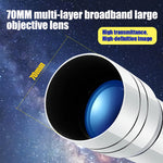 BORWOLF 70400 Professional High-definition Astronomical Telescope 333X To See The Moon and Stars Bird Watching Monocular
