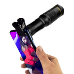 32x Professional Telescope Monocular HD Zoom Phone Lens Camera Telephoto With Tripod Metal Telescope For Tourism Camping