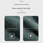 Real Italy Alcantara Magsafe Case for iPhone 17 Pro Max Air Premium Magnetic Cover Suede Leather Cases for iPhone 16 17 Pro Max