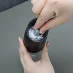 2PCElectric Pepper Grinder Salt And Pepper Grinder USB Rechargeable Adjustable Coarseness Spice Mill With LED Light Kitchen Tool