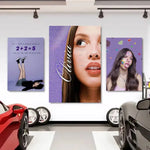 Singer O-Olivia R-Rodrigo Album Poster Wall Art Painting For Home Room Decoration Bedroom Wall Decor Canvases Waterproof Posters