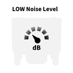 F6 Self-Cleaning Litter Box - Open-Top Automatic Cat Litter Box with Odor Control, Safety Features, and Easy Maintenance