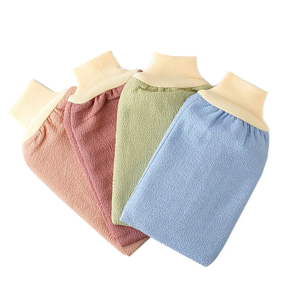 Luxury Double-Layer Bath Gloves & Towels – Premium Personal Care Set