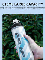 610ML Cycling Keep Cold Water Bottle MTB Road bike Portable Cup Lightweight Outdoor Cycling Water bottle Bike Accessory