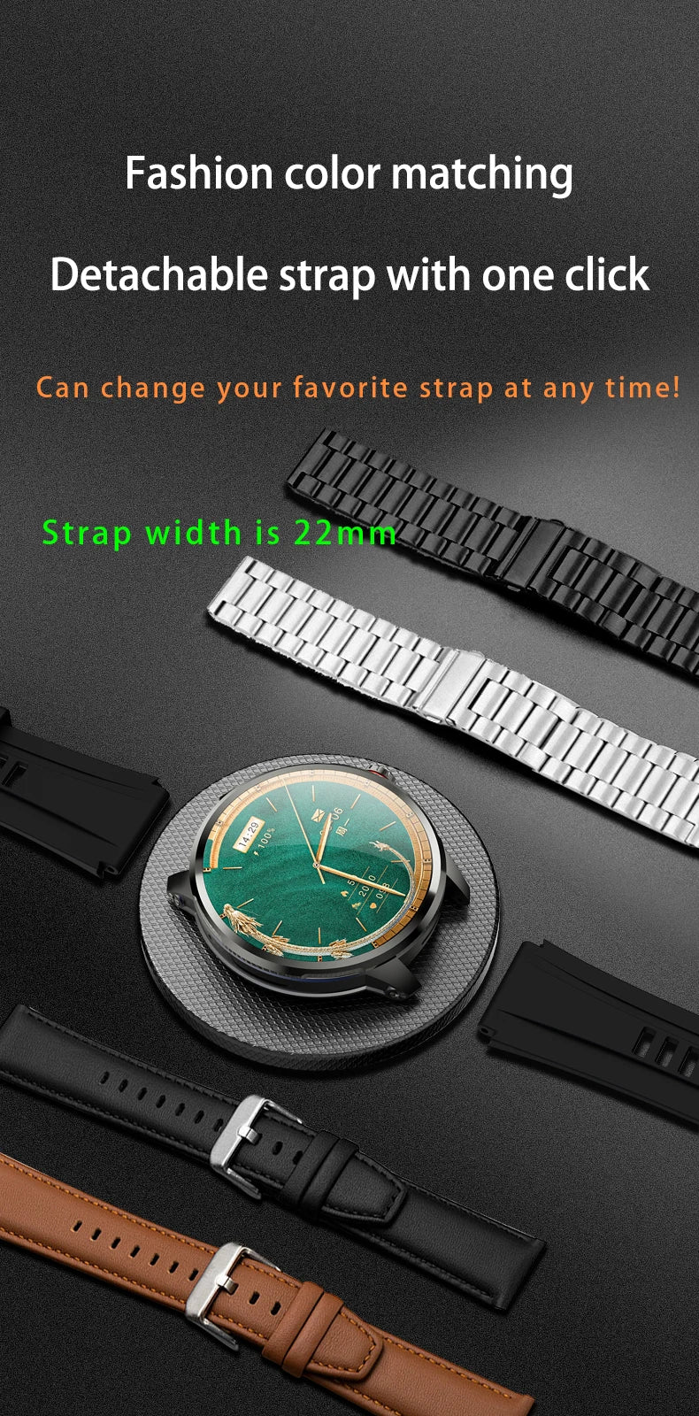 Origianl H99 Smartwatch Amoled 4G Smart Watch Men Students With 190° Rotary Camera GPS Position WIFI Connect Google Play Store