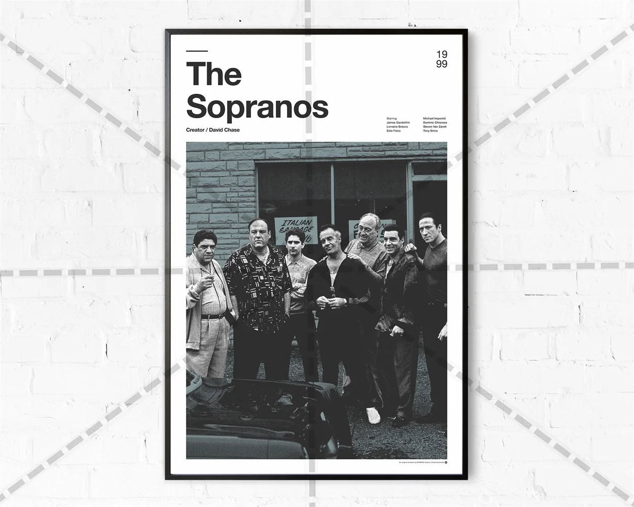 Classic Favorite posters Movie Top Gun Maverick The Sopranos Cidade de Deus Minimalist Art Home Wall Modern home decor Poster