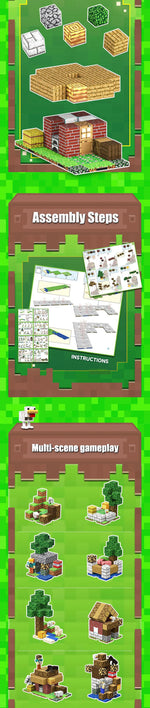 Magnetic Base Plate Variety Baseplates Match Mine World Magnetic Building Blocks DIY Toys for Boys and Girls Children Toy Gift