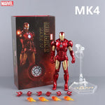ZD Toys Iron Man Action Figure Mark 35 Red Snapper Iron Man MK 24 MK 22 MK 47 Tony Stark Ironman Figure Action Collect Toy Gift