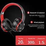 Lenovo HD200 Bluetooth Earphones Over-ear Foldable Computer Wireless Headphones Noise Cancellation HIFI Stereo Gaming Headset
