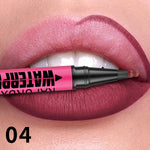 1PC Liquid Matte12-Color Lipliner Pencil Waterproof Plumping Stain Lipstick Natural Lip Liner Outline Lips Contour Makeup