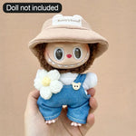 Ropa Labubu Cute Monkey Adventure Clothes Bear Rabbit Bib Pants Overalls Animal-themed Pendant Labubu Outfit Macaron Costume
