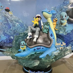 Pokemon Anime Figure Vulpix Scenes Version Figurine Toys PVC Model Collection Dolls surprise mystery box gift for a child