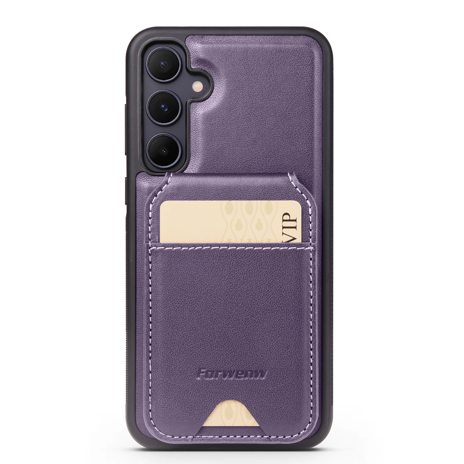 Leather Case For Samsung Galaxy A16 A36 A56 A55 A35 A15 A25 S25 S24 Ultra S23 S22 Plus + 2 in 1 Detachable Vertical Wallet Cover