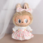 2025 New 38cm Labubu Hot Only Selling Clothes Labubu Mokoko Idol Doll Fashion Design Dress Coat Set Accessories Gift