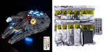 Led Light Kit Compatible With LEGO Ultimat Falcon Millennium Star Falcon 75192 05132 DG005 81085 Building Blocks No Model