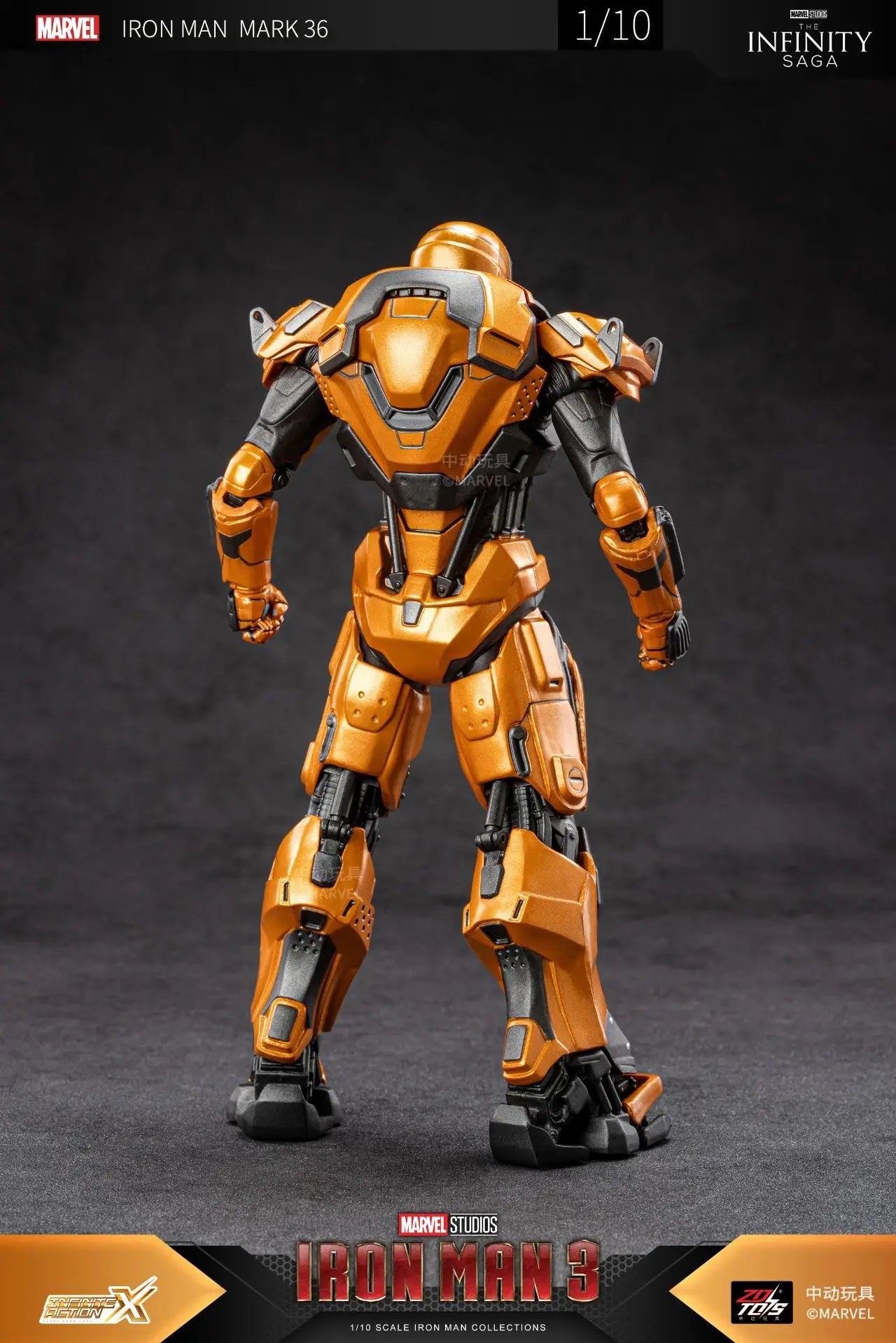 ZD Toys Iron Man Action Figure Mark 35 Red Snapper Iron Man MK 24 MK 22 MK 47 Tony Stark Ironman Figure Action Collect Toy Gift