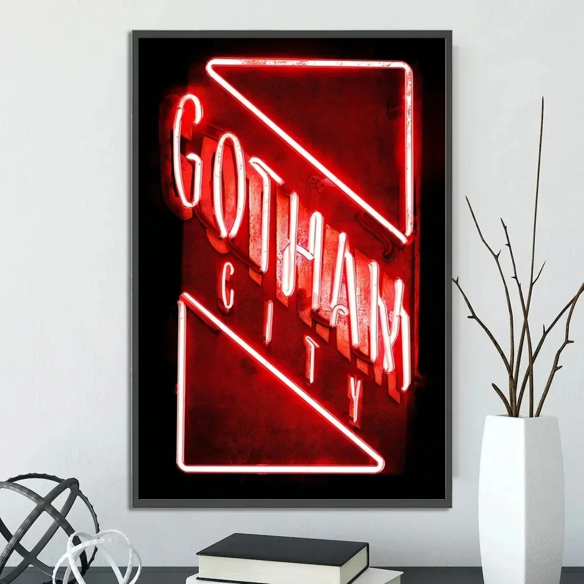 Batman Movie Posters Figures Home Decoration Canvas Painting Wall Art Bedroom Cartoons Decor