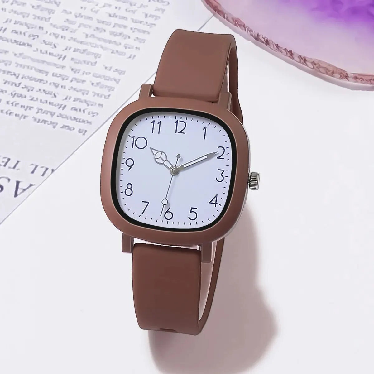 New Fashion Quartz Wrist Watch Original Brand Women's Watches Simplicity Ladies Causal Bracelet Silicone Strap Quartz Clock Gift