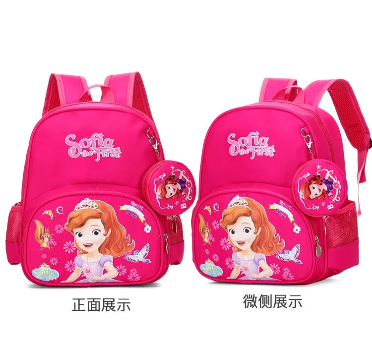 New Children School Bag Boys Girls Spider Man Cartoon Kindergarten Schoolbags Kids Orthopedic Backpacks 4-13 Year