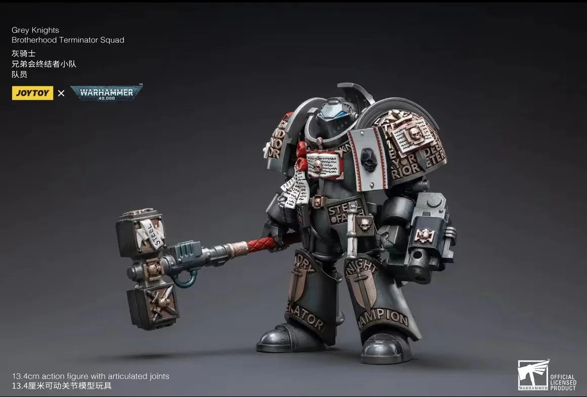 1/18 JOYTOY Action Figure 40K Grey Knight Figures And Mecha Anime Model Toy