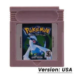 Pokemon Red Blue Crystal Golden Green Silver Yellow GBC Game Card 16 Bit Video Game Cartridge Console Cards For GB/SP