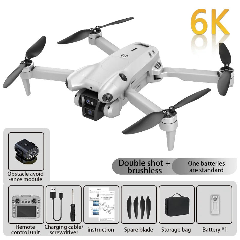 Xiaomi S101 Drone 8K HD Professinal Dual Camera 20000M 5G WiFi 120° Wide-angle ESC UAV With screen Obstacle Avoidance Quadcopter
