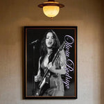 Singer O-Olivia R-Rodrigo Album Poster Wall Art Painting For Home Room Decoration Bedroom Wall Decor Canvases Waterproof Posters