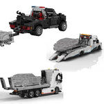 Heavy Duty Tow Truck Building Kit – Technical Recovery Vehicle Model | Premium Construction Gift Edition