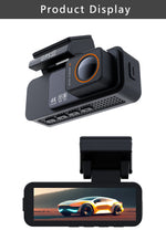 Dash Cam Dual Lens 4K UHD Recording Car Camera DVR Night Vision Video Recorder GPS Wi-Fi Room Black Box 2.5K Rear View Camera