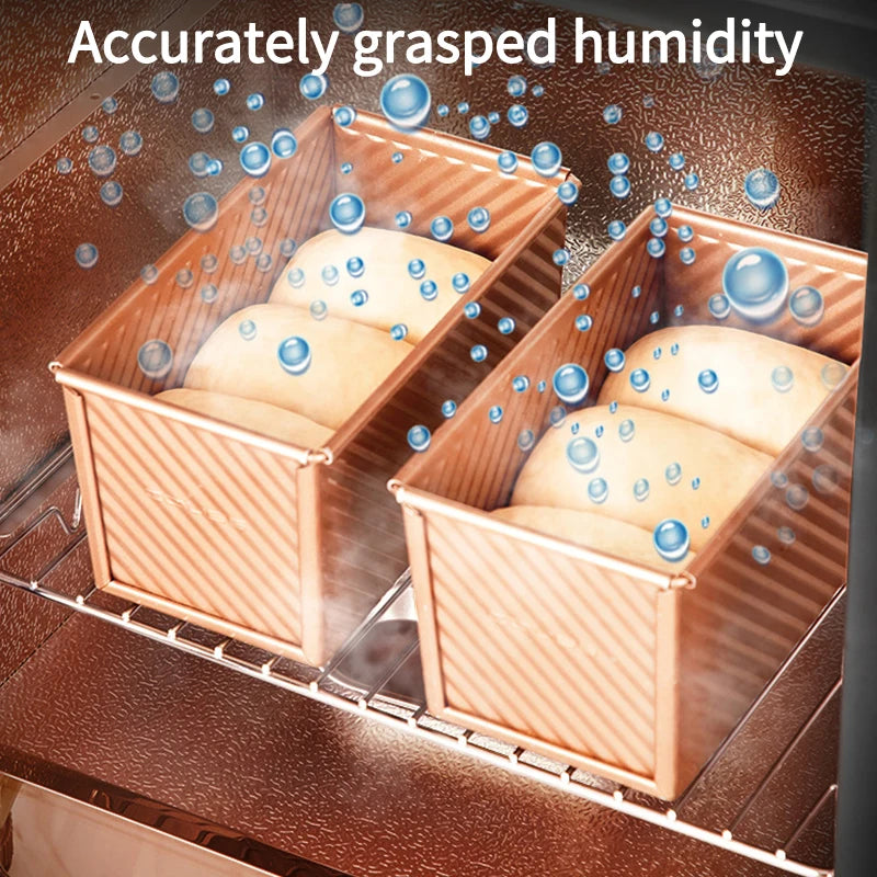 40L 220V Professional Bread Fermenter Kitchen Dough Yogurt Bread Fermentation Machine Humidity Control High Efficiency Household