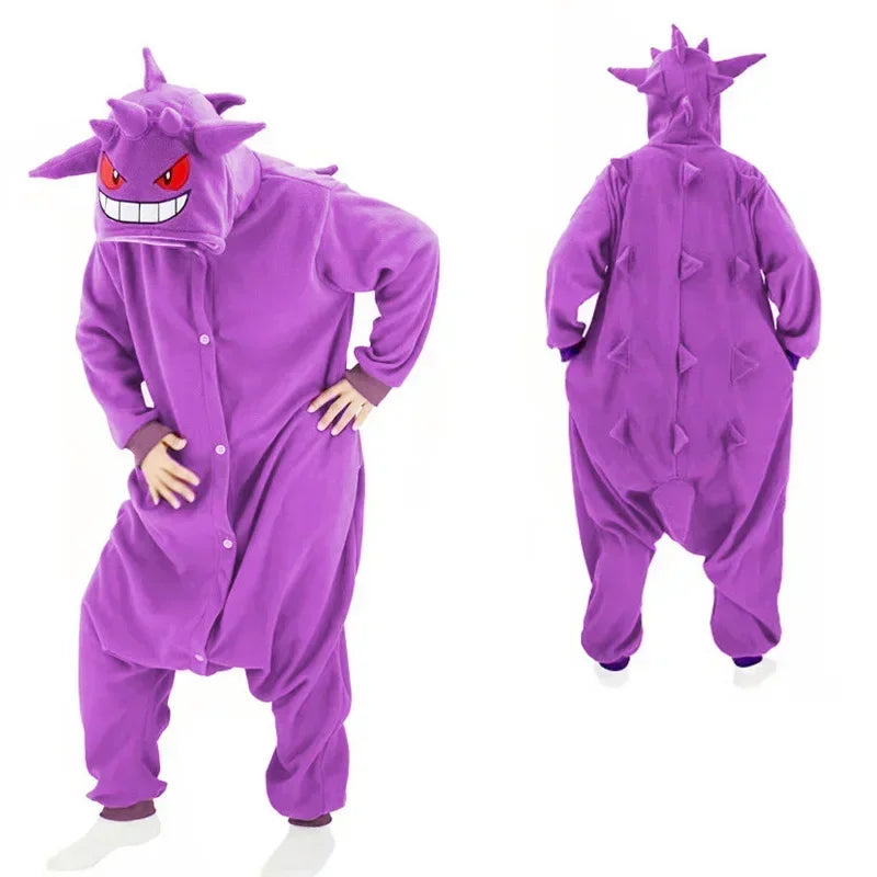 Pokémon Kigurumi Onesie – Snorlax, Gengar, Umbreon & More | Premium Cosplay Pajama Suit (Adult Edition)