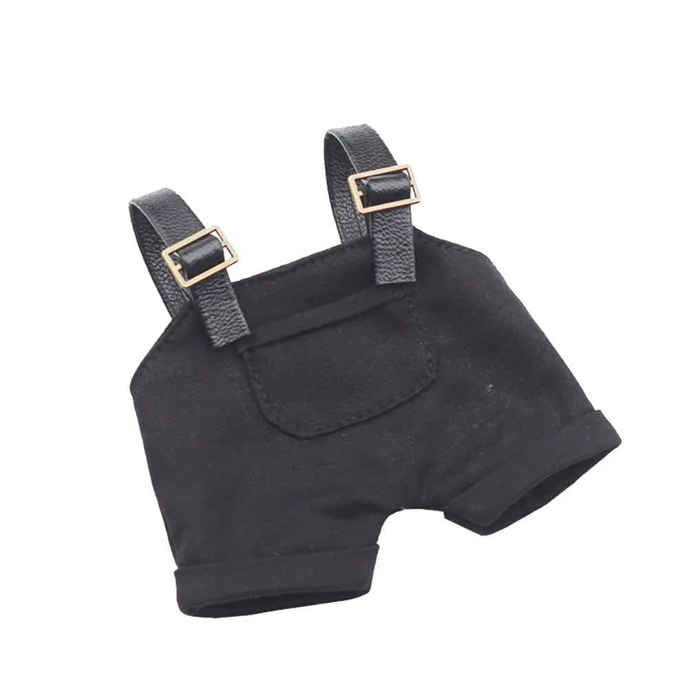 For 3rd Gen 17cm Labubu Trend Clothes Pendant Sitting Party Graffiti Strap Pants Hat Labubu Retro Clothes