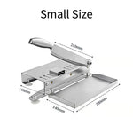 Commercial Slicer Frozen Meat  Bone Cutting Machine Minced Lamb Bone Meat Cutter Chicken Duck Fish Rib Lamb Cutting Kitchen Tool