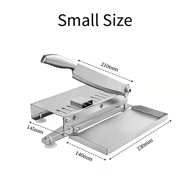 Commercial Slicer Frozen Meat  Bone Cutting Machine Minced Lamb Bone Meat Cutter Chicken Duck Fish Rib Lamb Cutting Kitchen Tool