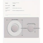 Magnetic Remote Control Holder Wall Mount Adhesive Remote Control Holder Strong Hold Tv Remote Holder for Home Office