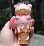 Cute Kawaii Pokemon Pikachu Snorlax Psyduck Bulbasaur Icecream Figure Toys for Girls