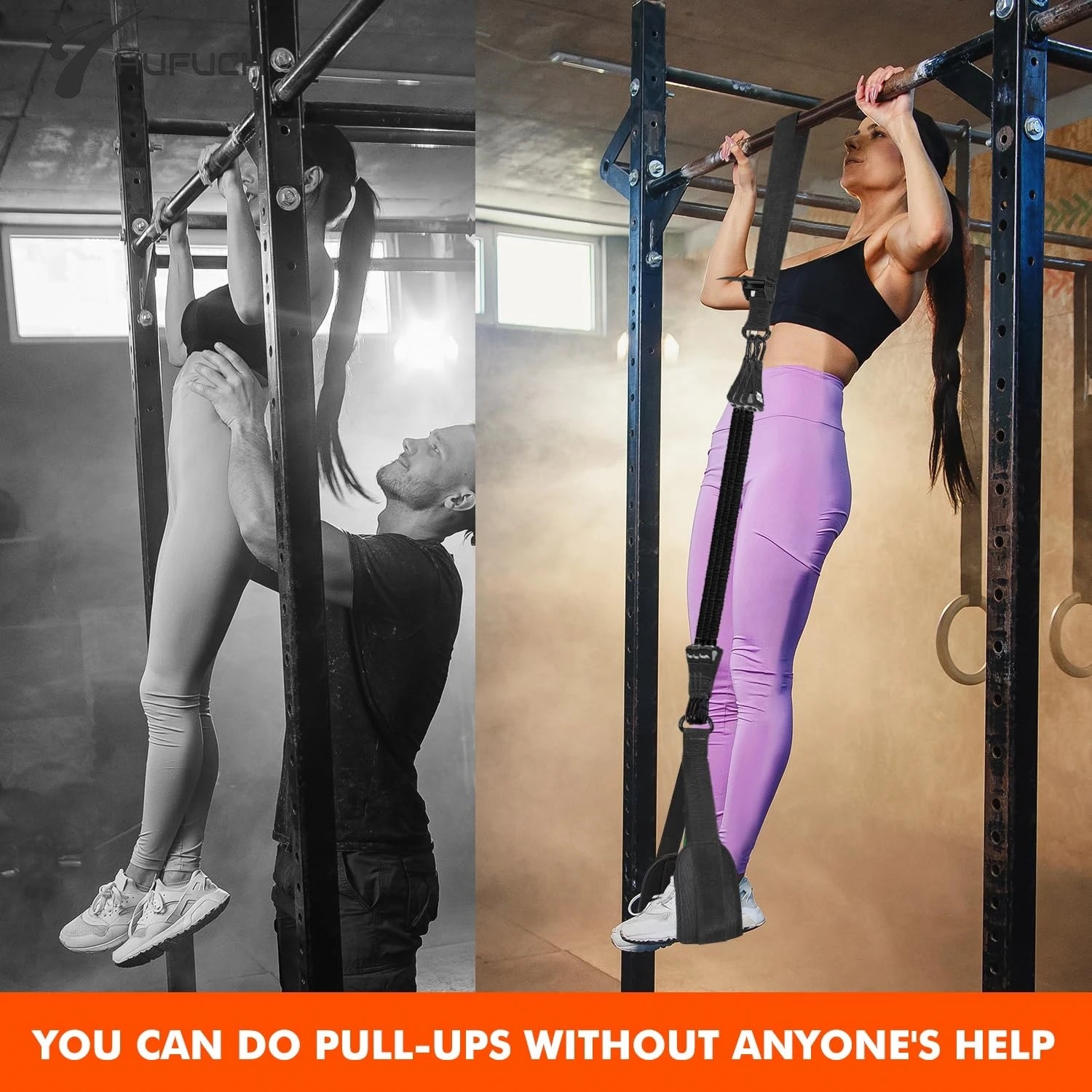 Premium Pull-Up Assistance Bands Set Resistance Strap Elastic Hanging Rope Pull Bar Fitness Home Men's Auxiliary Latex Workout Band