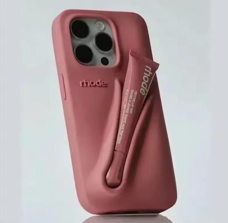 INS Lipstick Silicone DIY Rhode Phone Case For iPhone 16 15 14 13 12 11 Pro Max Plus Portable Lip Gloss Holder Hot Soft Cover AllYouCanBuy INS Lipstick Silicone DIY Rhode Phone Case For iPhone 16 15 14 13 12 11 Pro Max Plus Portable Lip Gloss Holder Hot Soft Cover AllYouCanBuy