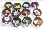 Pokemon balls figure set – set of 12 Pikachu Pokeball Anime Action Figures