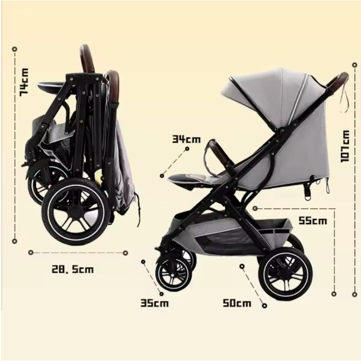 Ultra-lightweight stroller