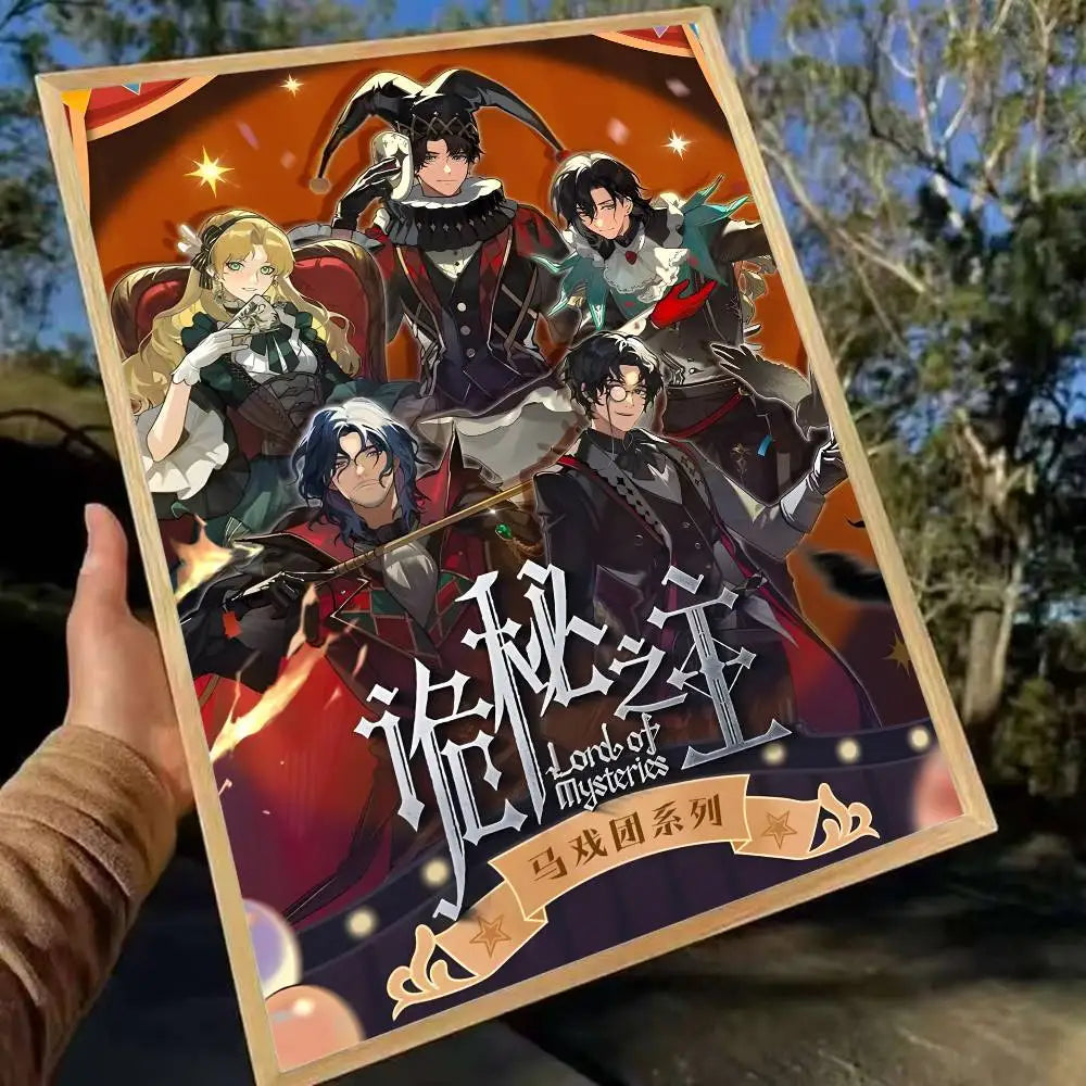 Lord Of Mysteries Poster Waterproof HD Art Wall Decal Self-Adhesive Print. Aesthetic Home Room